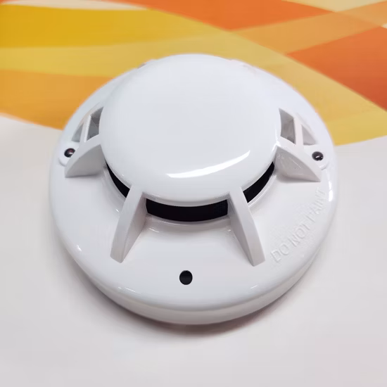 Sensor detector de fumaça de 2 fios e 4 fios para sistema de segurança residencial